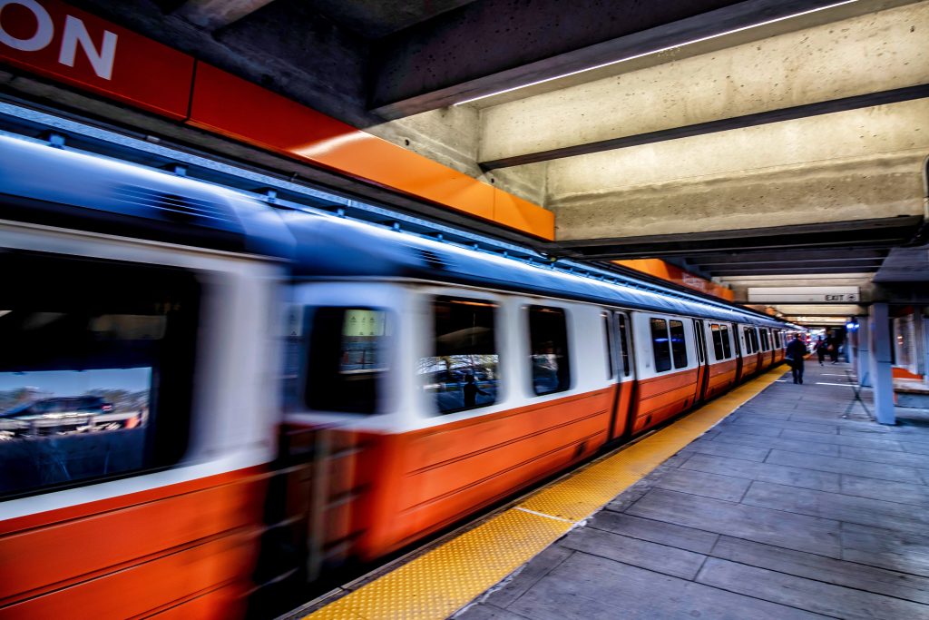 MBTA Subway Train Station