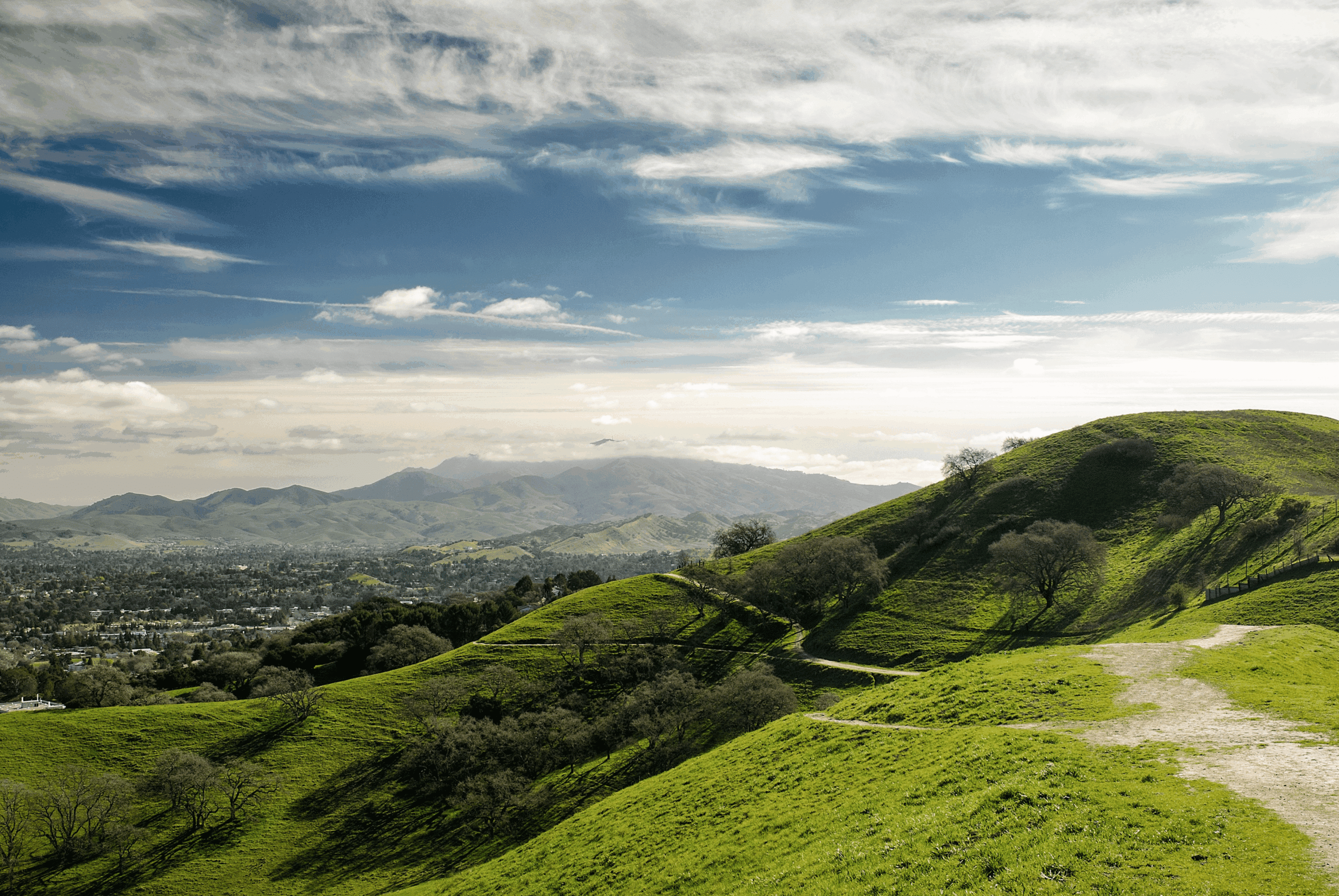 Mount Diablo from Acalanes Ridge, Lafayette, California
