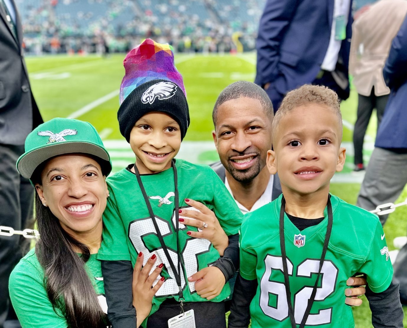 Amber and her family